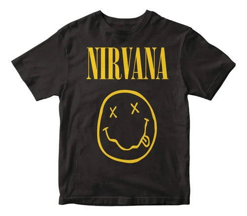 Remera Camiseta Rock Nirvana Mundogeek