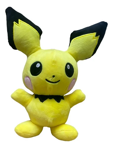 Peluche Mediano Pichu 22cm ( Pokemon ) Mundogeek Amarillo