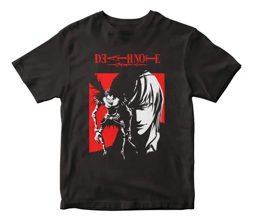 Remera Anime Death Note Light Kira Ryuuk