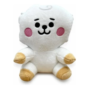 Peluche De Felpa Rj Bt21 Bts Mundogeek Blanco