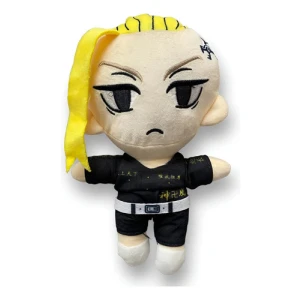 Peluche Excelente Calidad De Draken Tokyo Revengers Negro Con Amarillo