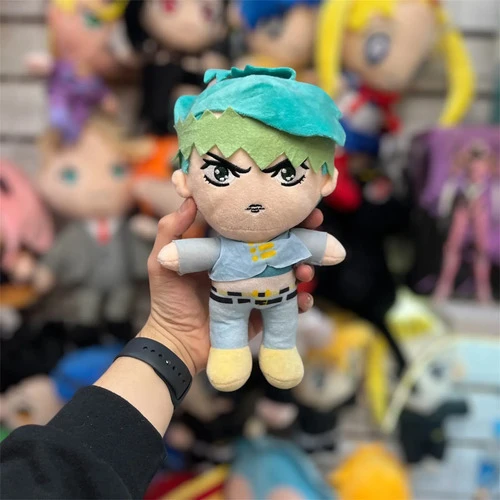 Peluche Kishibe Rohan (jojos) Mediano Mundogeek Celeste - Imagen 2
