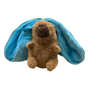 Peluche De Felpa Capibara Cápsula Mundogeek Marrón