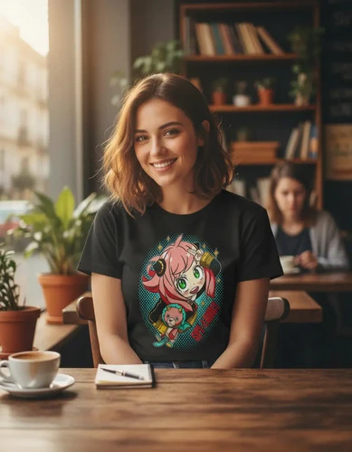 Remera Anime Anya Forger Y Bond Spy X Family - Imagen 3