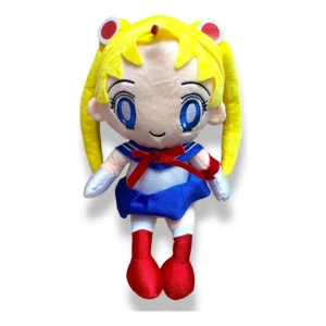 Peluche Mediano Usagi 23 ( Sailor Moon ) Mundogeek Blanco Con Amarillo