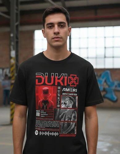Remera Musica Duki