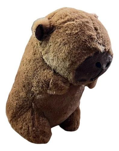 Peluche De Felpa Capibara Cápsula Mundogeek Marrón2