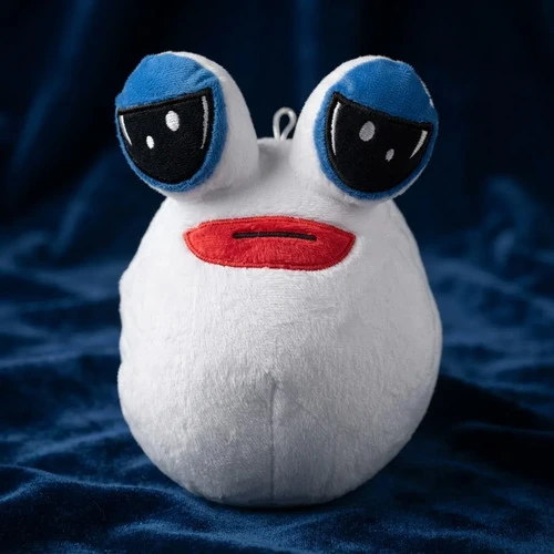 Peluche De Felpa Pou Tamaño Mediano Mundogeek Ojos - Imagen 2