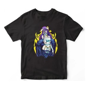 Remera Camiseta Anime Overload Mundogeek Negro Senku Ishigami L