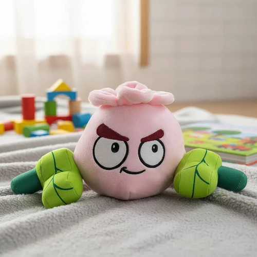 Peluche Melonpulta Frijol Solar Juego Plantas Vs Zombies Guayaba - Imagen 2